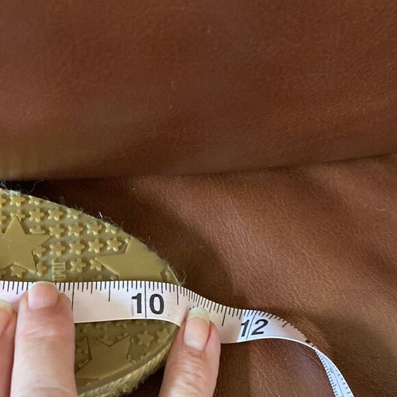 Jimmy Choo Donna Striped Metallic Espadrille 9.5 - Picture 15 of 16